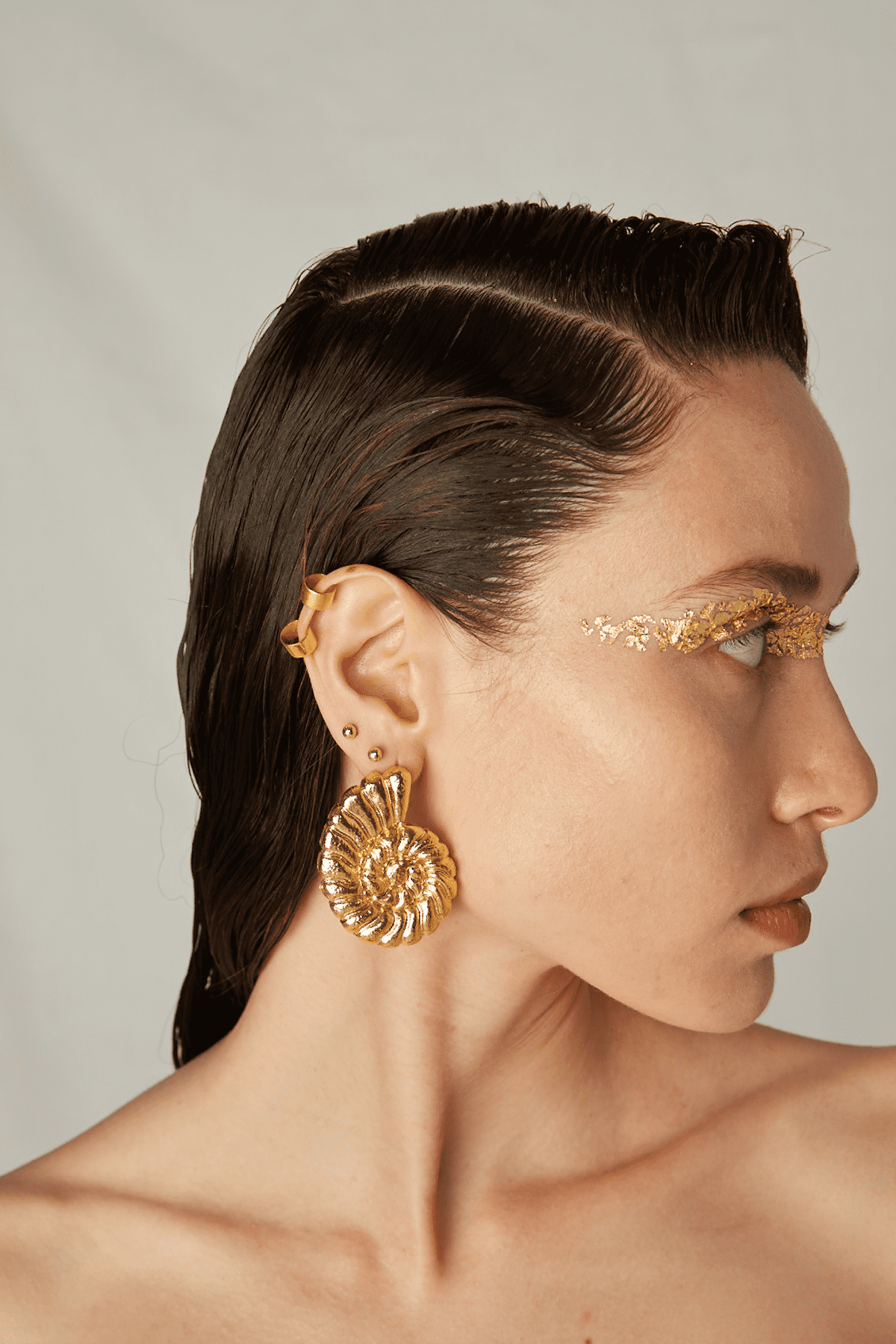 Bodhita - Amonit Earrings