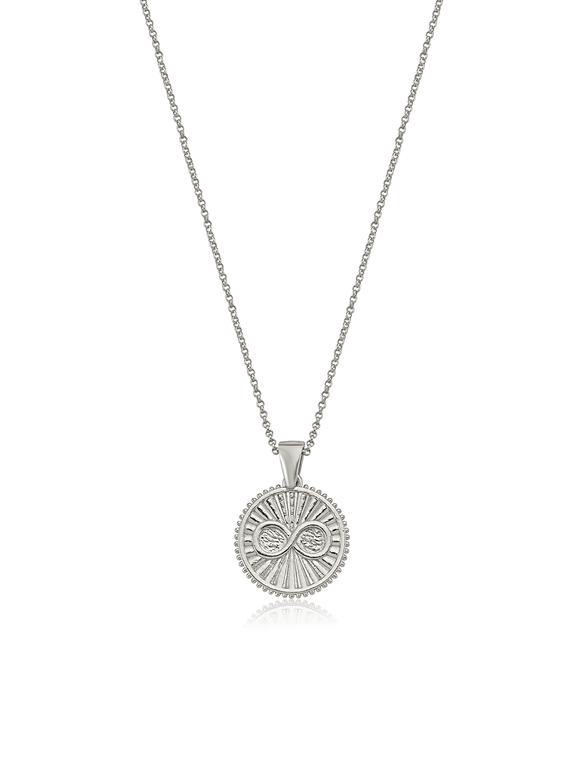 Bodhita - Ananta Silver Necklace