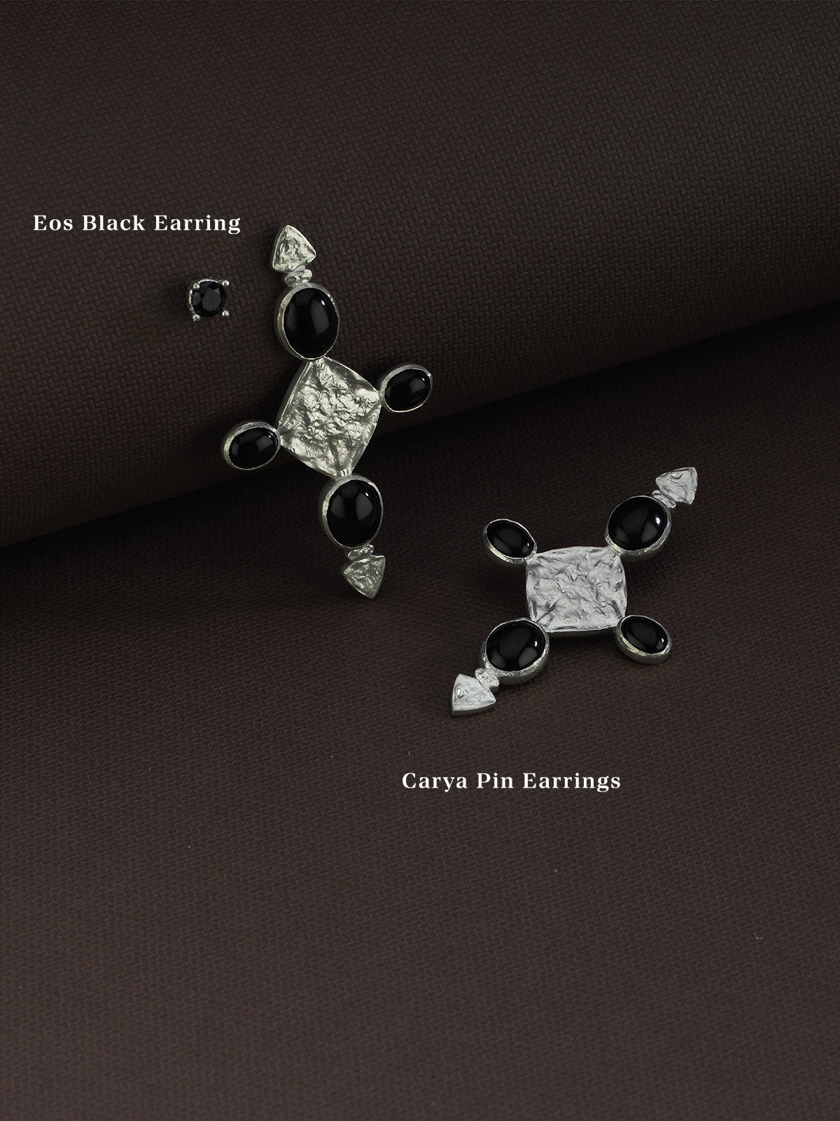 Bodhita - Carya Silver Earrings - Stud