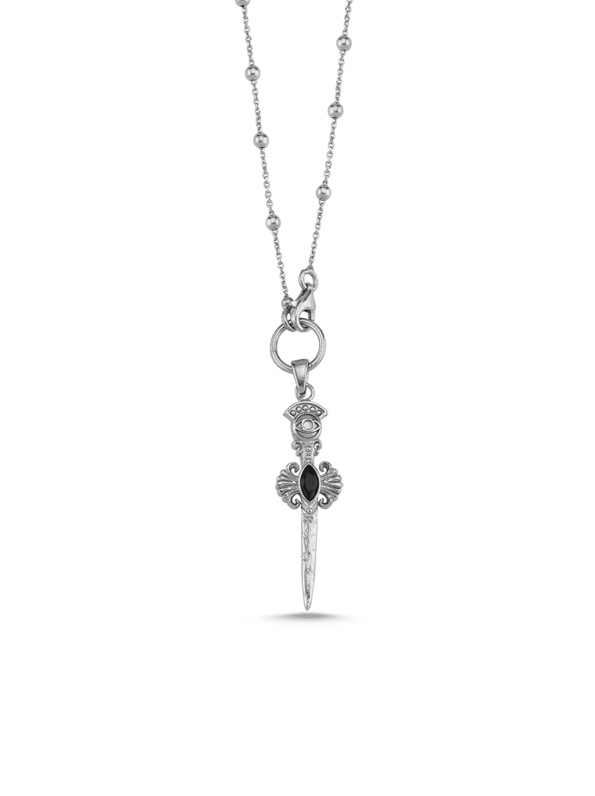 Bodhita - Espada Silver Necklace