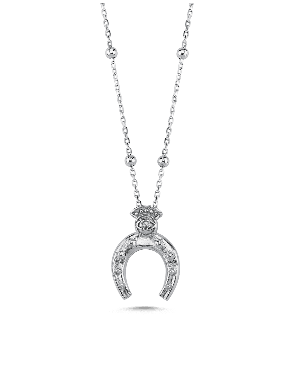 Bodhita - Ferra Silver Necklace