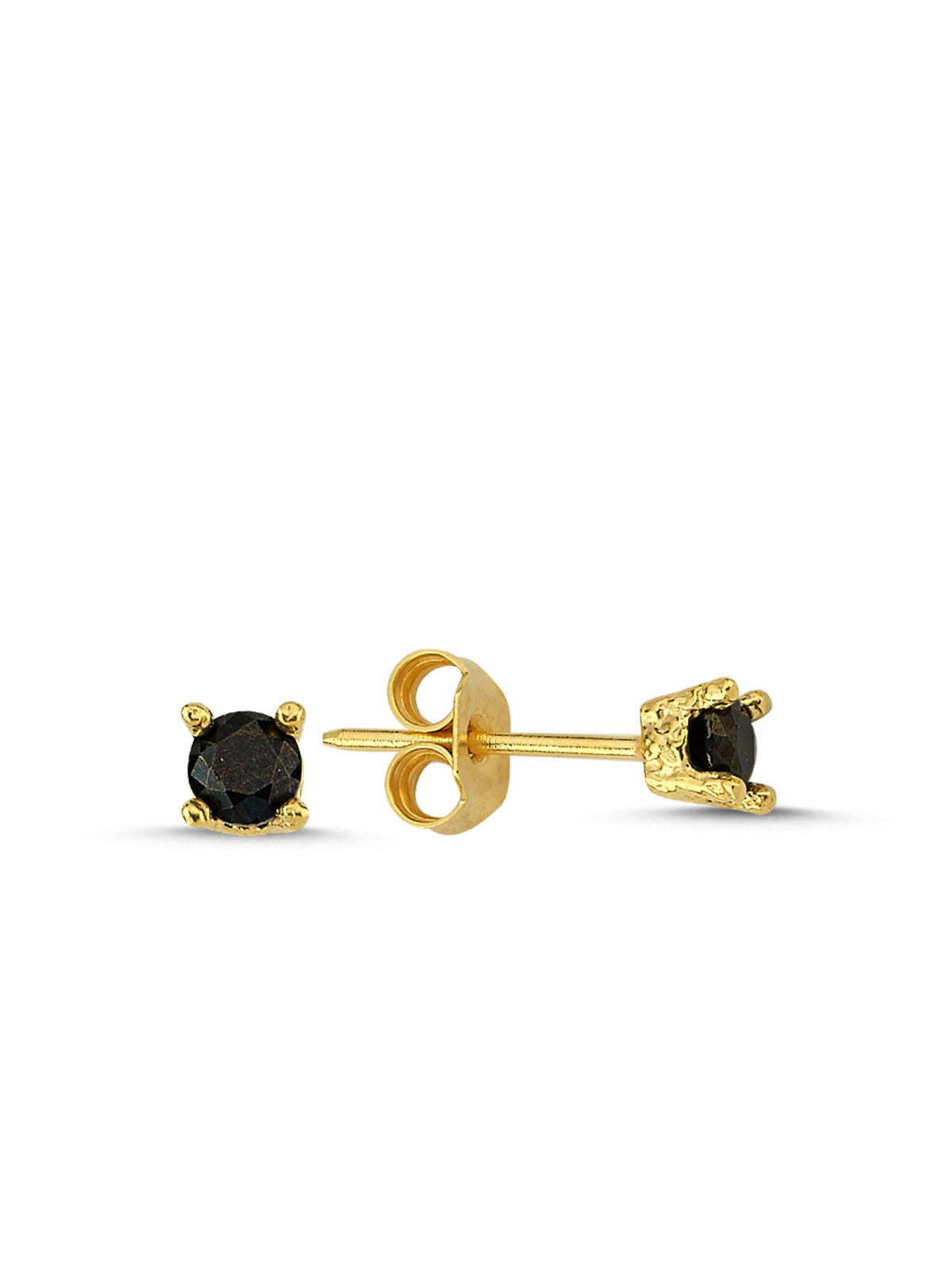 Bodhita - Eos Little Black Earrings - Stud